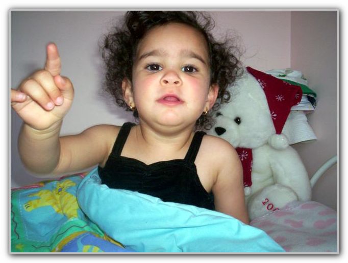 Princess Ebony in Bed